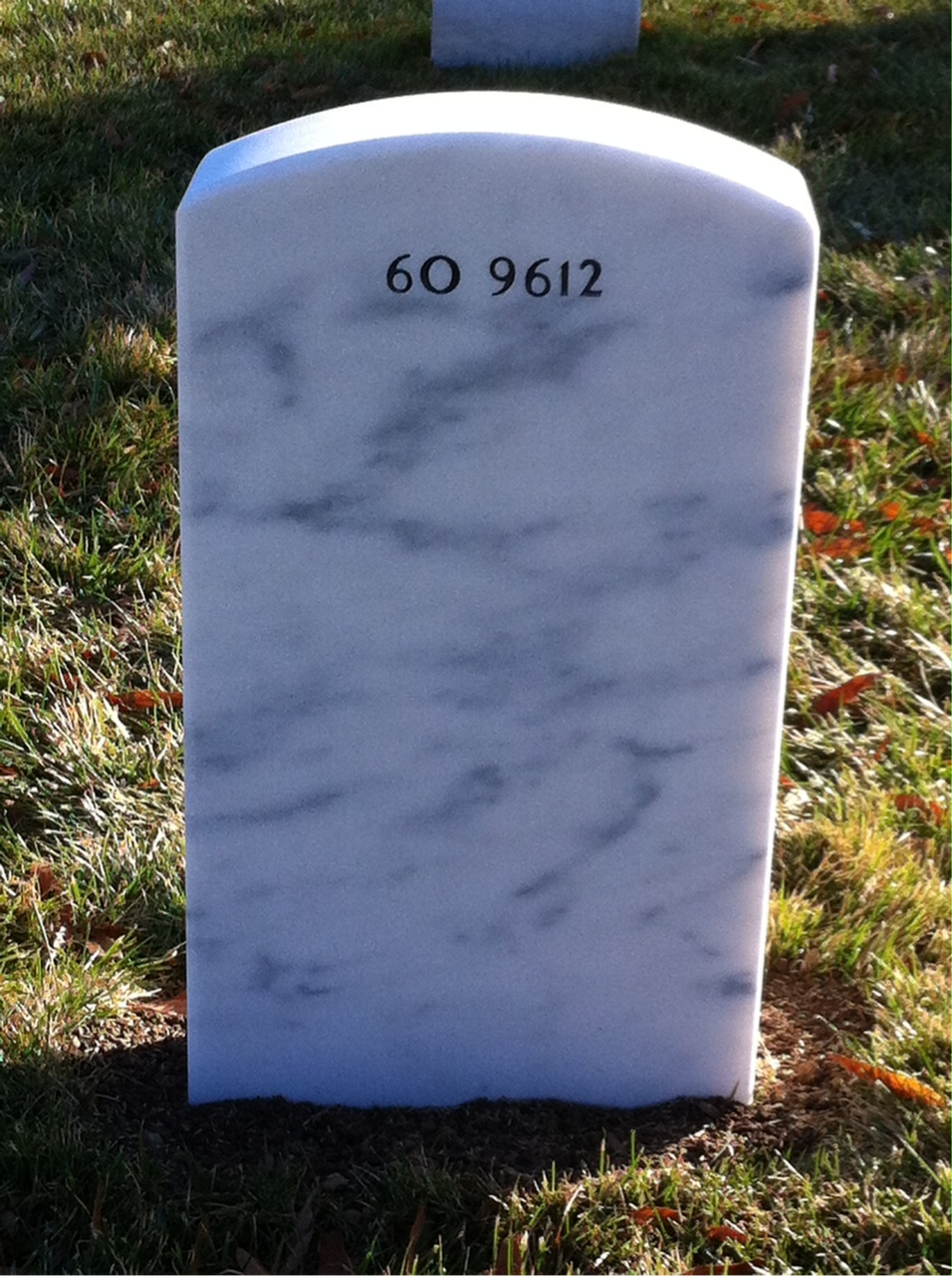 Headstone of Frank Edward Adamski III