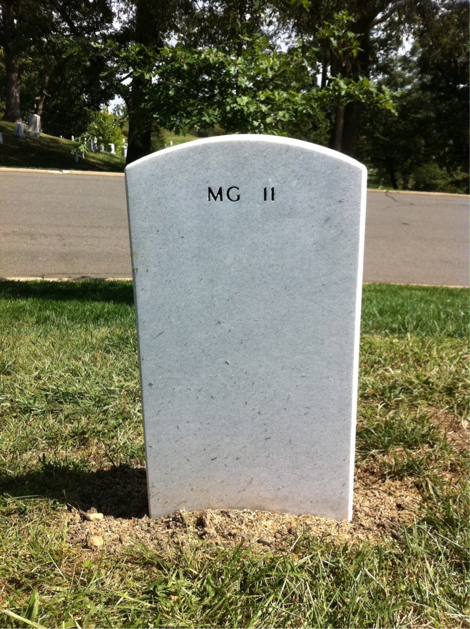 Headstone of Paul Owen Parkhurst