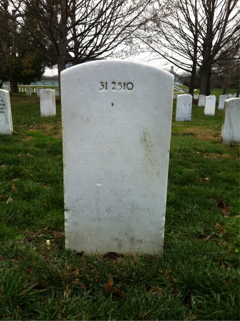 Headstone of Horace W Sparks