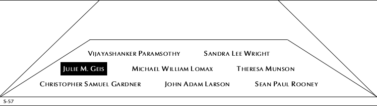 Panel S-57, South Pool, National September 11 Memorial