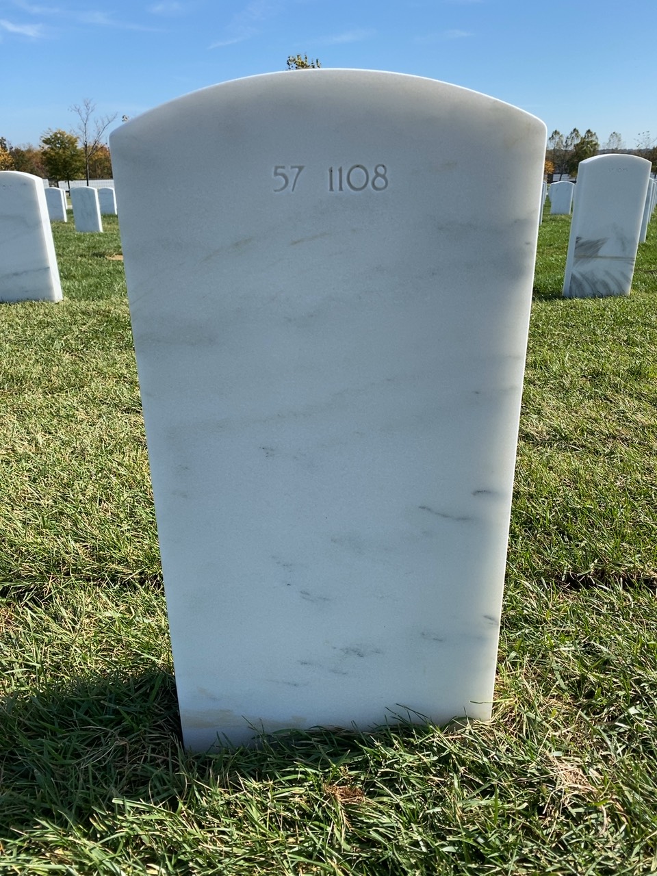 Headstone of Charles Alan Bateman