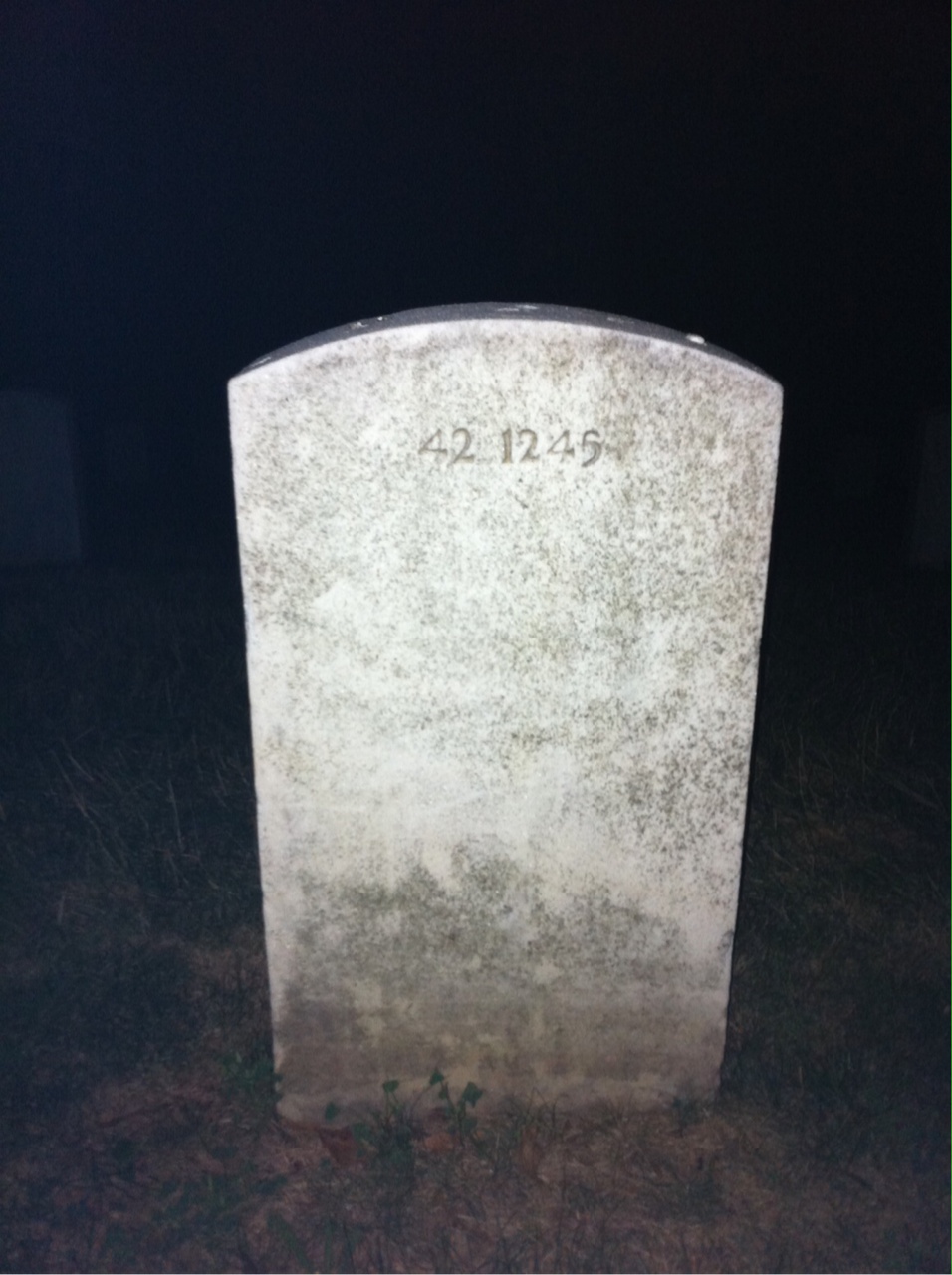 Headstone of Lolia H Campbell