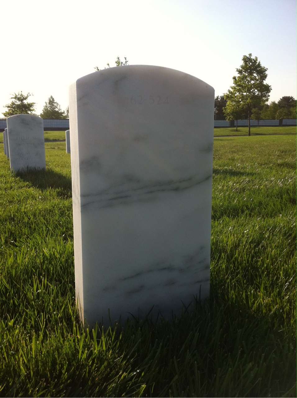 Headstone of Harold Bruce McIver