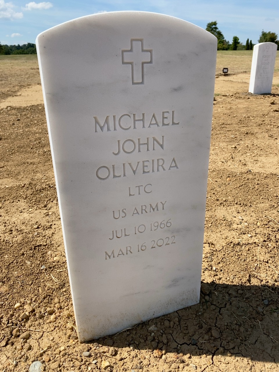 Headstone of Michael John Oliveira