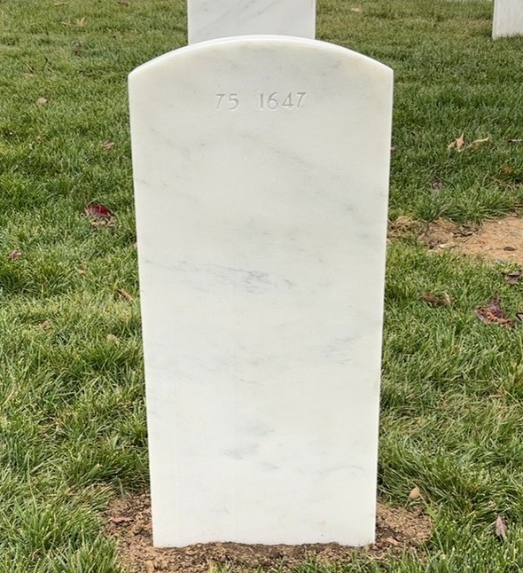 Headstone of Frederick J Hopewell