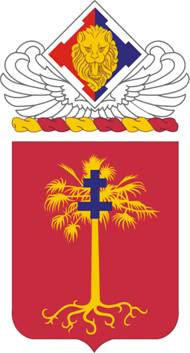 320th Field Artillery Regiment — Coat of arms