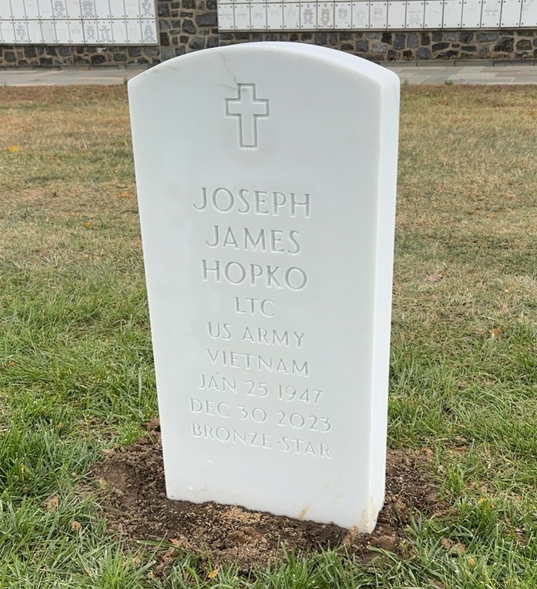 Headstone of Joseph James Hopko