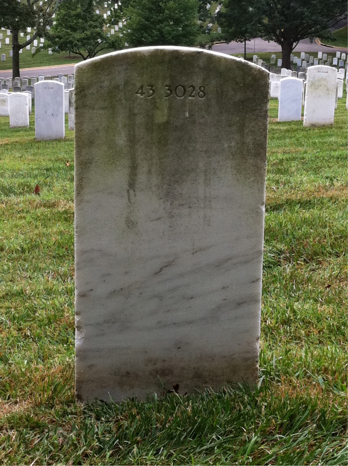 Headstone of James E Shockley