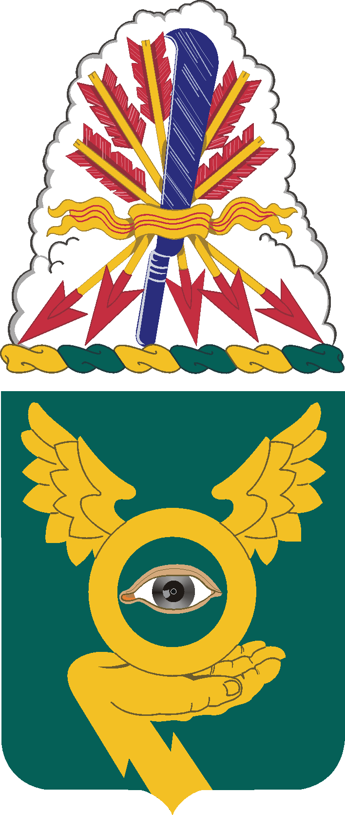 1st Military Intelligence Battalion — Coat of arms
