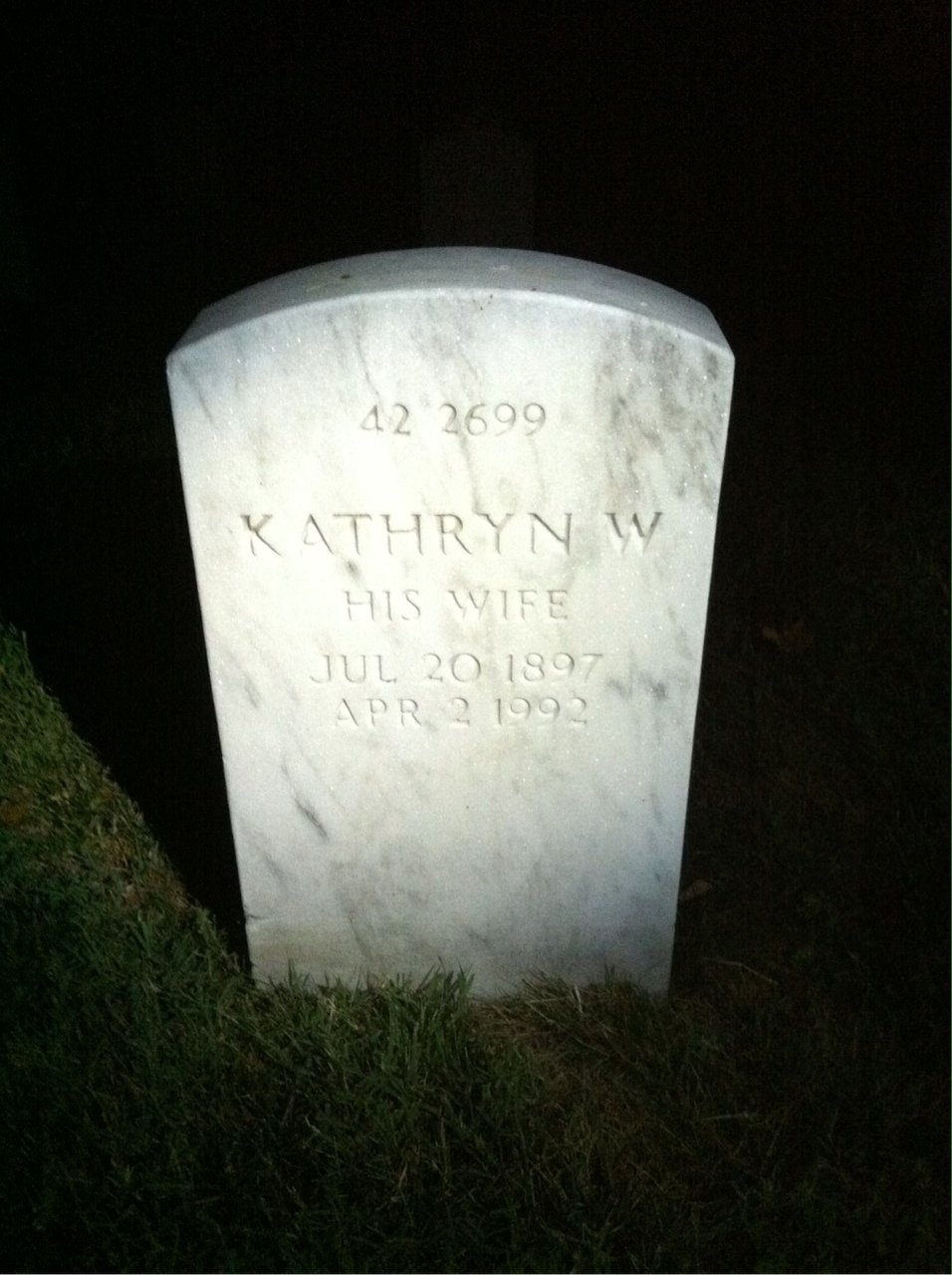 Headstone shared by 2 interments, including Terry Brown Jr.