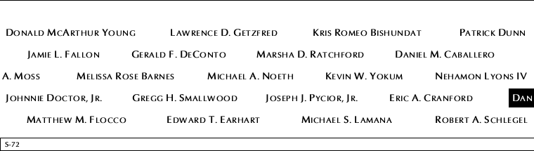 Panel S-72, South Pool, National September 11 Memorial