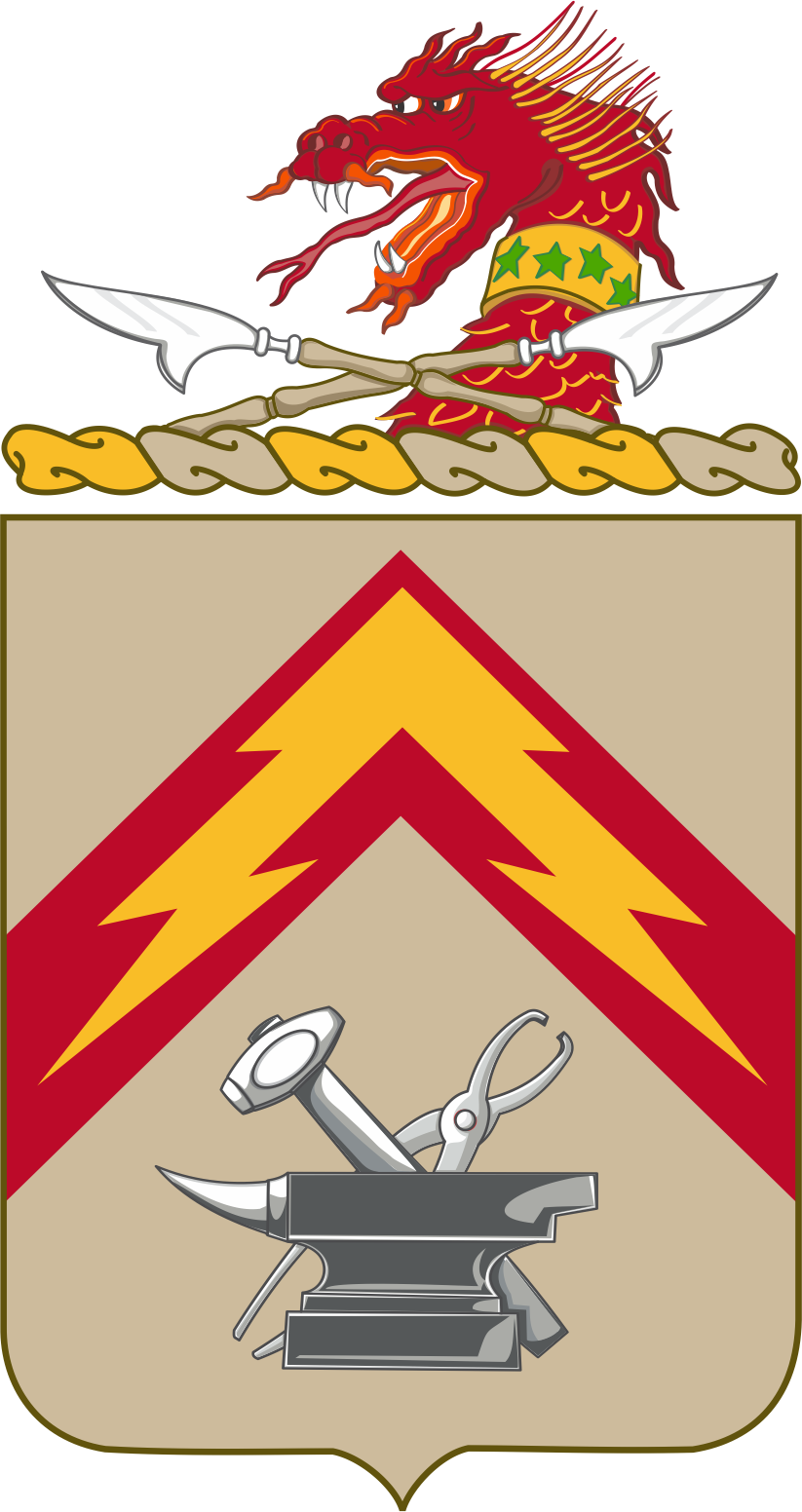 215TH SUPPORT BATTALION — Coat of arms