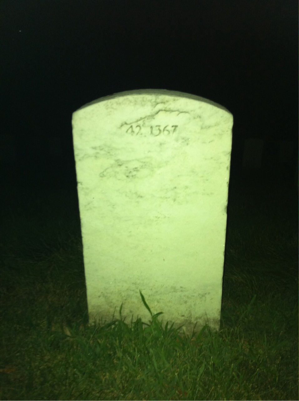 Headstone of Arthur C Goss
