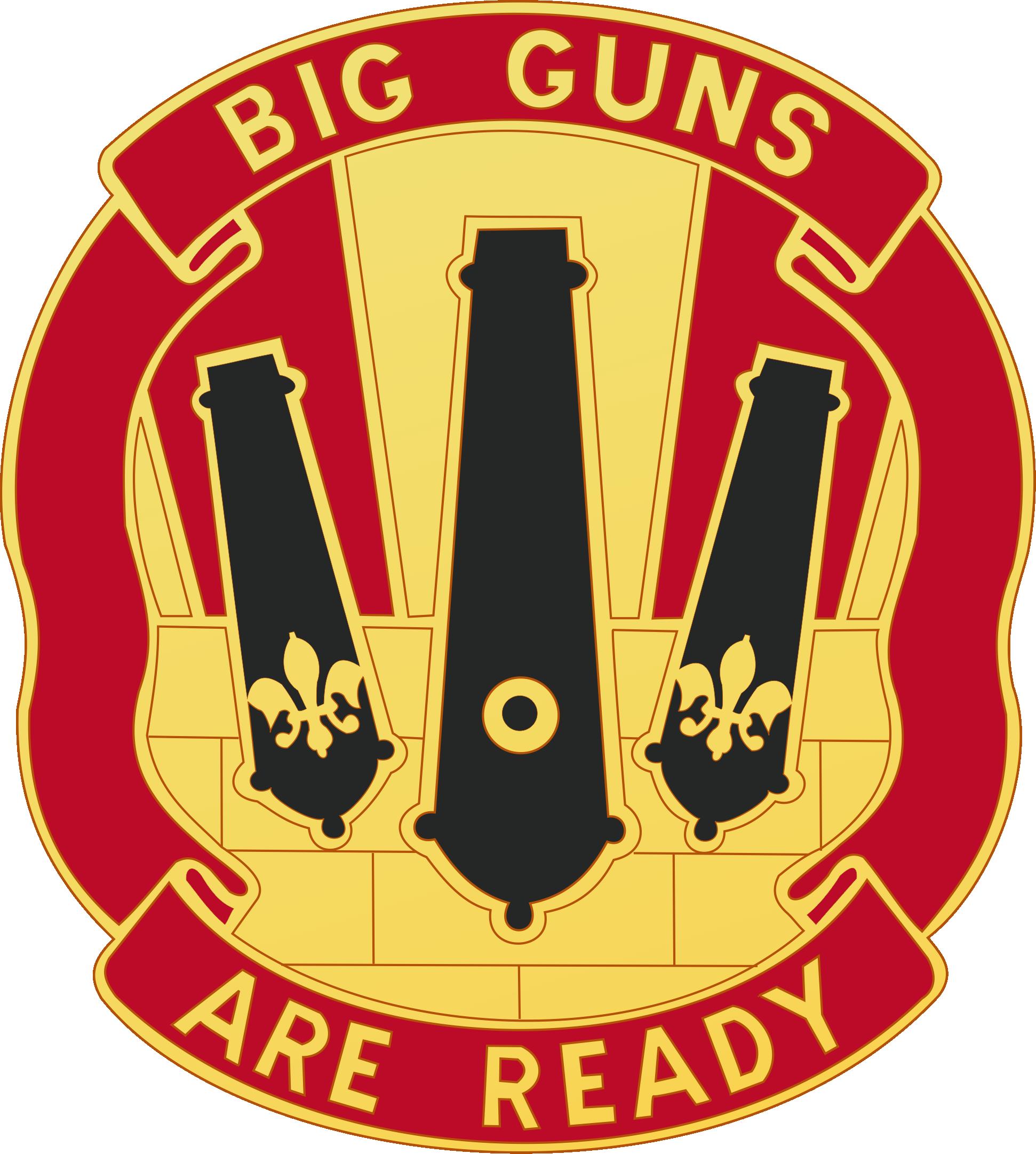 52nd Artillery Group — Distinctive unit insignia