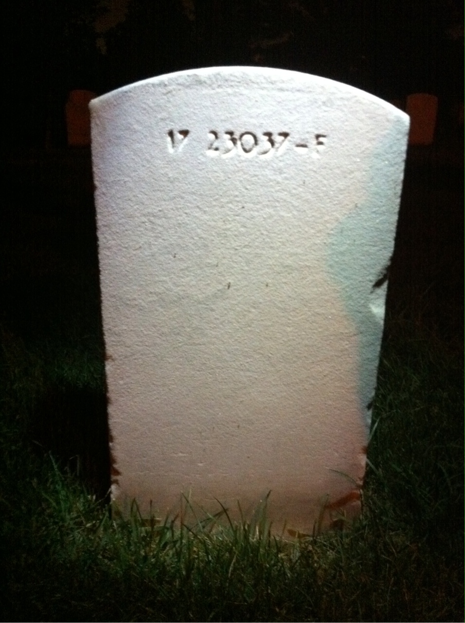 Headstone of Elizabeth C Lambert