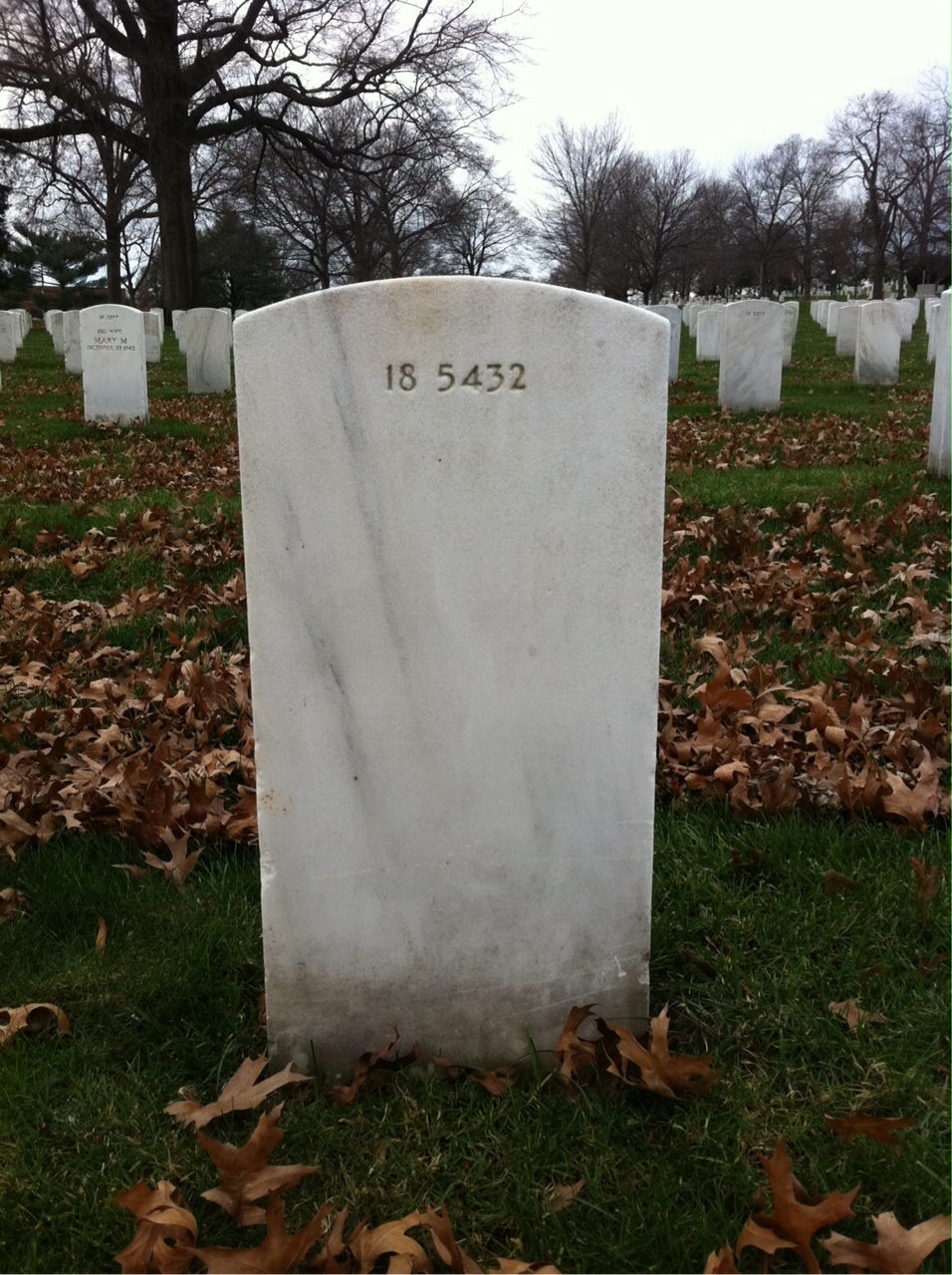 Headstone of Arthur Merriam