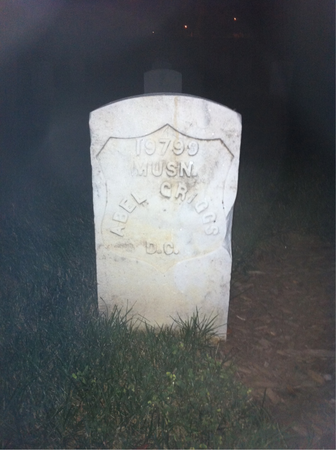 Headstone of Abel Griggs