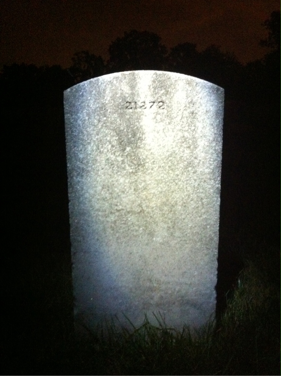 Headstone of Carl Hand