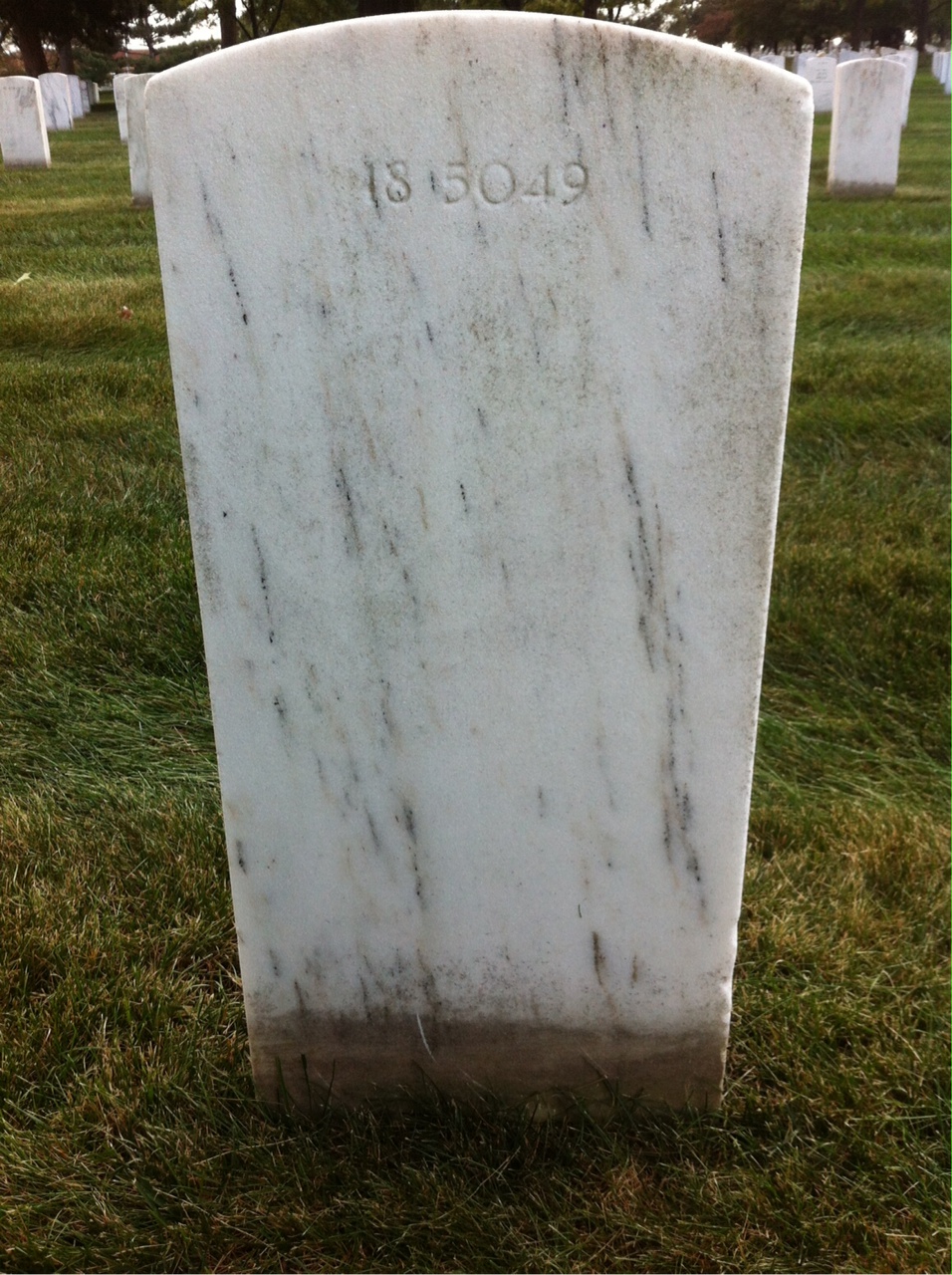Headstone of Bertram Brewster