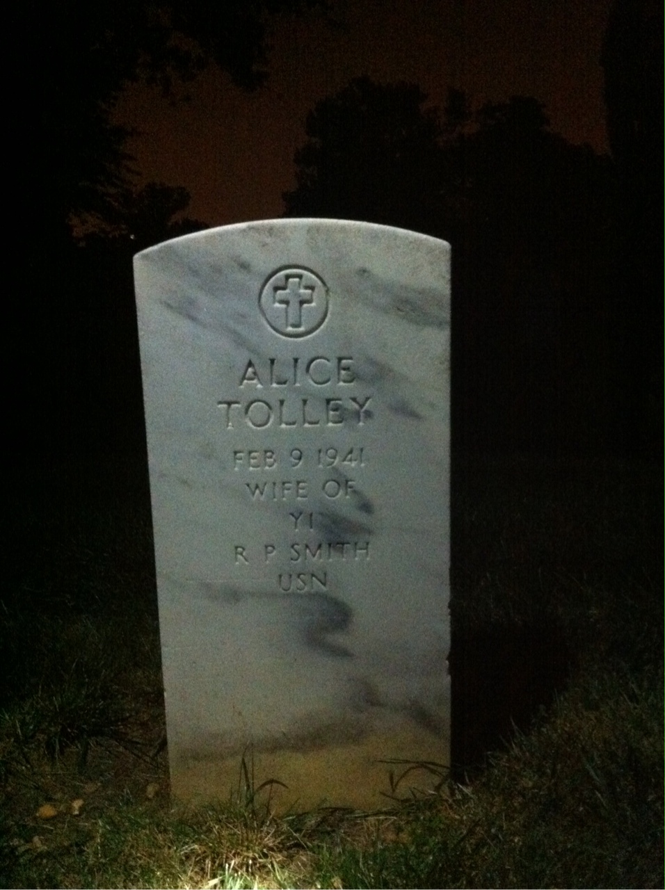 Headstone of Alice Smith